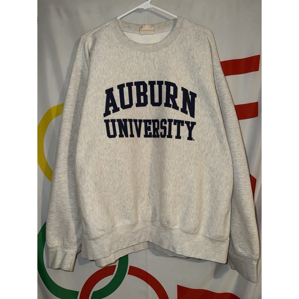 MV Sport Pro Weave Auburn Tigers Sweatshirt XL Crewneck